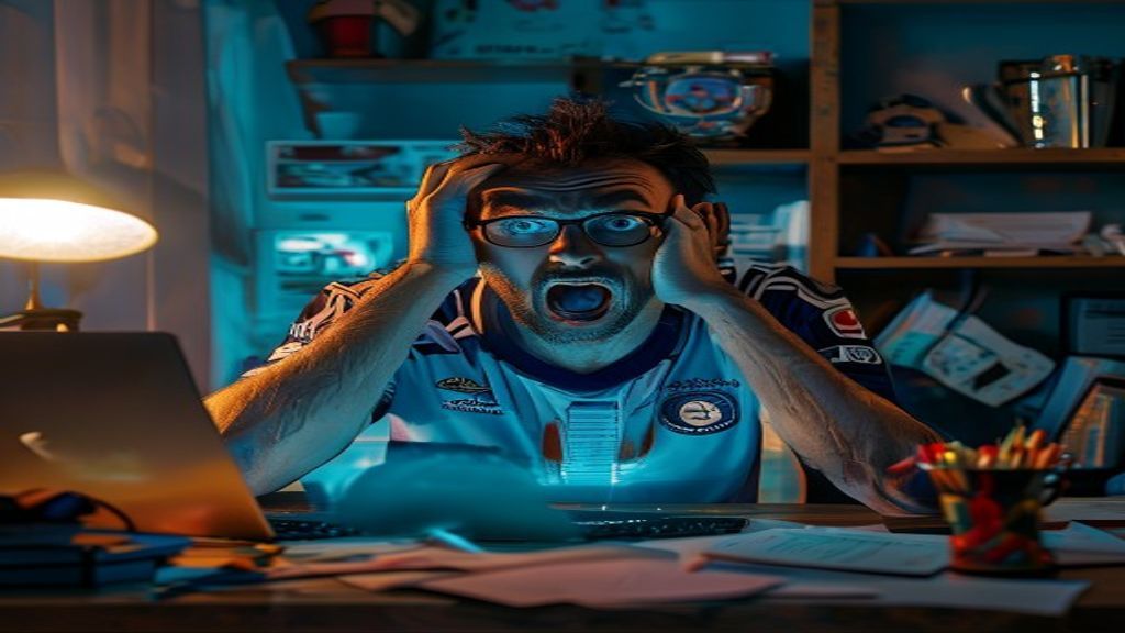 Fantasy League Managers When Their Star Player Gets a Season-Ending Injury on Matchday