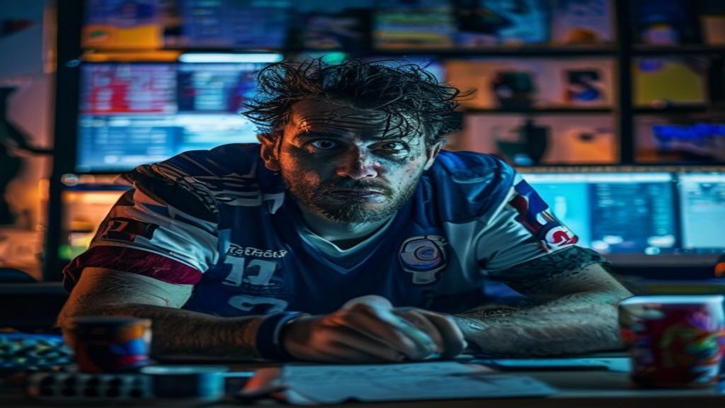 Me Checking My Fantasy Team at 3 AM Like I'm Running NASA