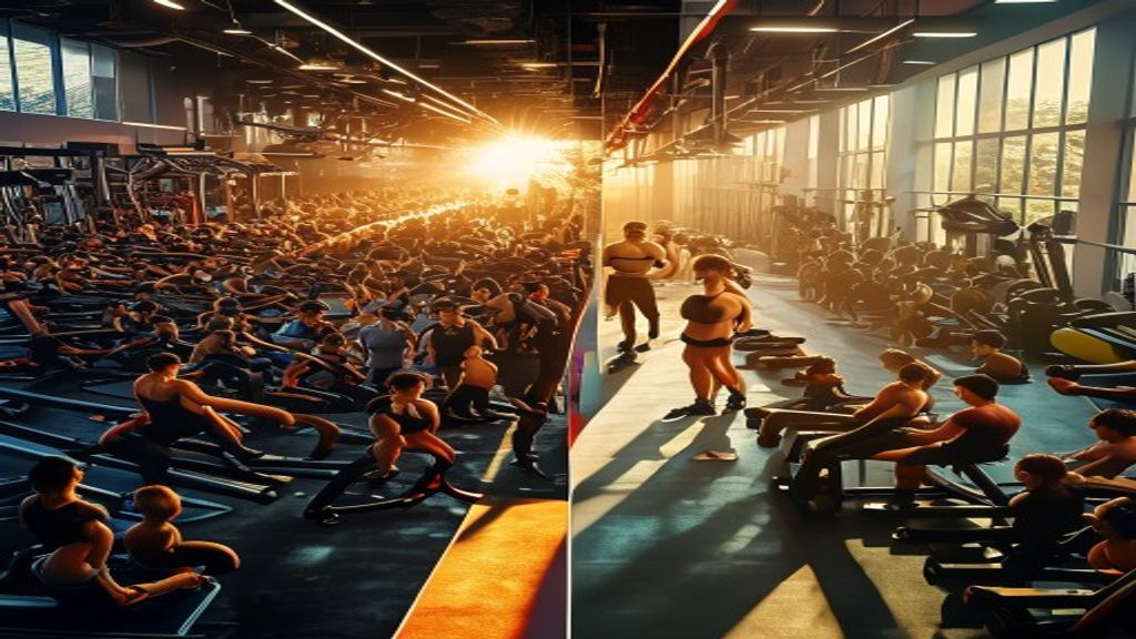 Going to the Gym in January vs. Showing Up in May